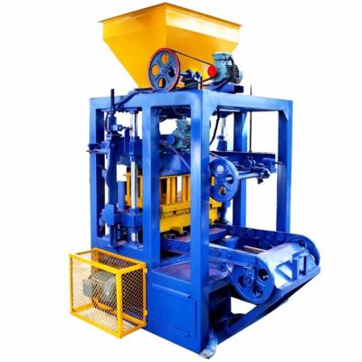 China Hot Sale China Construction Buliding Small Scale Concrete Cement Paver Interlocking Brick Block Making Machine Price for sale