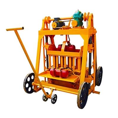 China Movable Concrete Block Machine Solid Hollow Block Machine Buliding Construction Egg Laying Bricks Manual Paver Brick Making Machinery Concrete Block Machine for sale