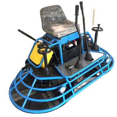 China New Pan Gasoline Ride On Concrete Smooth Hydraulic Floor Tamping Outdoor Concrete Leveling Power Trowel Machine for sale