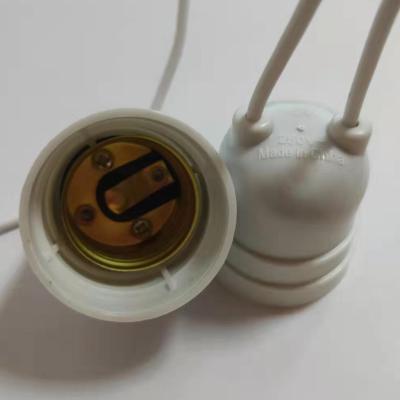 China Screw bakelite socket E27 for sale