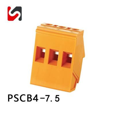 China 20A 7.5mm Pitch 300V High Current PCB Screw Transformer Terminal for sale