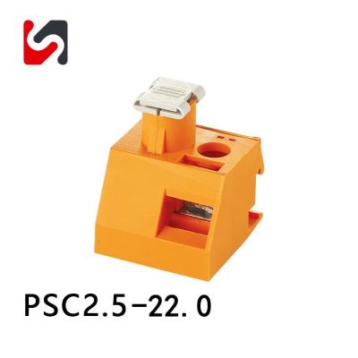 China 22.0mm Pitch 250V Current Transformer Shorting Terminal Block for sale