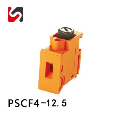 China 10A 12.5mm Pitch 300V High Current PCB Screw Terminal Transformer Power Terminal Block for sale