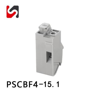 China 250V 6.3A 15.1mm Pitch High Current PCB Screw Transformer Terminal Blocks for sale