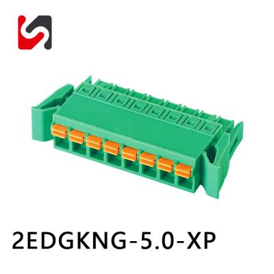 China 2EDGKNG-5.0 300V Terminal Block Specifications With Wing KF Company for sale