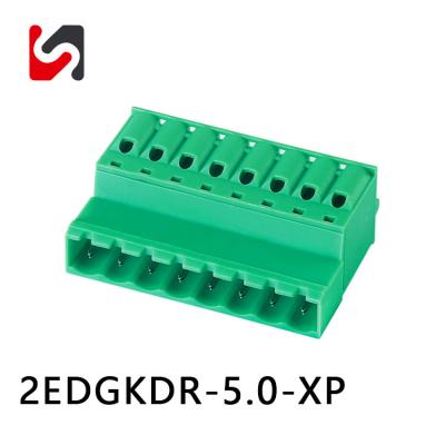 China KF2EDGKDR-5.0 300V Phoenix Pluggable Terminal Block For Pcb Female Male for sale