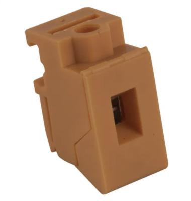 China DIN Rail Mounted 20A Screw Type Terminal Blocks with and UL94V-0 Flame Retardancy CE Certification for sale