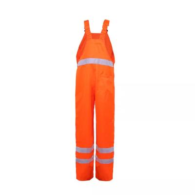 China Anti-Static Mechanic Reflective Mens Overall Uniform Work Clothes Safety Outdoor Working Pants Bib Overalls With Multipocket For Men for sale