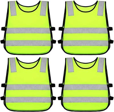 China High Visibility LED Safety Children Safety Vest Kids Safety Vest Kids Uniform INSTANT Surveyor Vest Reflective Vest for sale