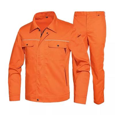 China Fire Proof Worker Men Safety Reflective Uniforms/Polyester Safety Overall Work Suit Safety Workwear for sale