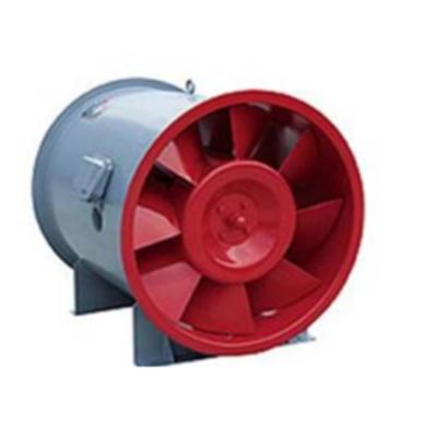 China Hot Selling Hotels 1/2 HP Exhaust Fan Axial Fan Industrial Ventilation Bifurcated Air Extractor for Fire and Smoke for sale