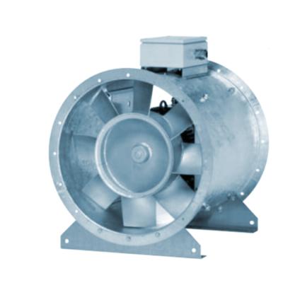 China Hot sales hotels 1/6 HP exhaust fan axial fan industrial ventilation bifurcated air extractor for fire and smoke for sale