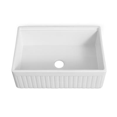 China With Faucet Limited Time Rebates Large Traditional Heavy Duty Undermount Farmhouse Sink for sale