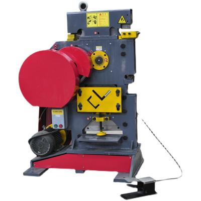 China Metal Sheet Punching Hydraulic guillotine shear machine Iron Steel Plate Punching Shearing Machine / Channel Steel Angle Cutting Machine for sale