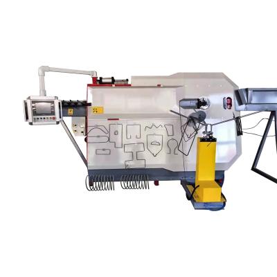 China Construction Projects High Efficiency 2D Shape Bar Bender Automatic CNC Steel Rebar Bender Stirrup Bending Machine for sale