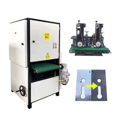 China Energy & Mining Lanqiao Automatic Industrial Sheet Metal Sanding Polishing Deburring Machine For Stainless Steel Aluminum for sale