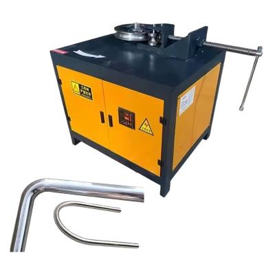 China Hotels LWG 26/38/51/76 Hydraulic Semi-Automatic NC SS Square Steel Pipe And Tube Bending Machines Pipe Bender for sale