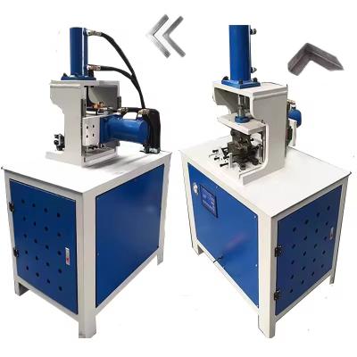 China Hotels Stainless steel tube corner hydraulic pipe notching punching round pipe angle cutting machine for sale