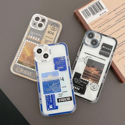 China Waterproof New European and American Protective Case foriPhone12 11XR Cross-border CI 2022 Stamp Phone Case 13pro Phone Case 14 for sale