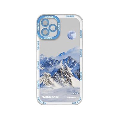 China Waterproof Latest Model Customized Cloud Cell Phone Case For Fast Delivery Applies To 14, 14 Pro Max for sale