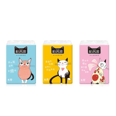 China Small Quantity Soft Customizable Package Facial Tissue Pocket Facial Tissue Wholesale Custom Pocket Tissue for sale