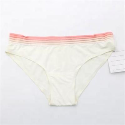 China Antibacterial High Quality White Breathable Bikini Seamless Panties for sale