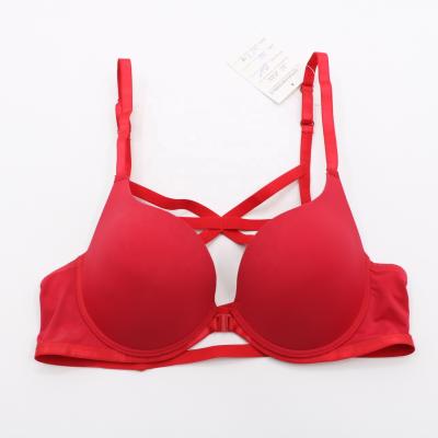 China High quality fashion solid color QUICK DRY push up thin cup women sexy underwear bra for sale