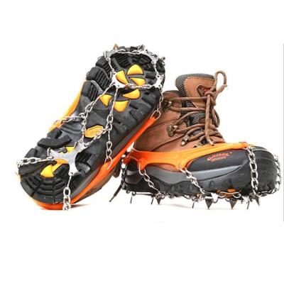 China Outdoor anti-skid cleats snow anti-skid shoes cover snow claws climbing protective cleats for sale