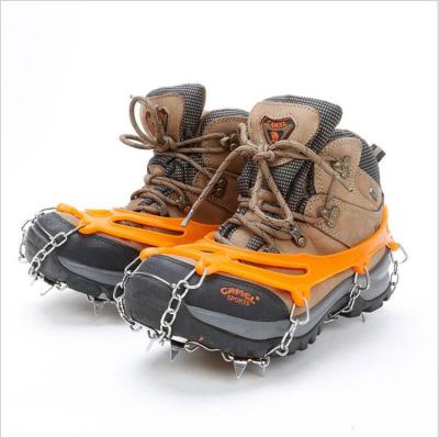 China Wholesale Outdoor Anti-Skid Spike Grip Boots Anti-Skid Cleats Ice Climbing Grip Protection Cleats for sale