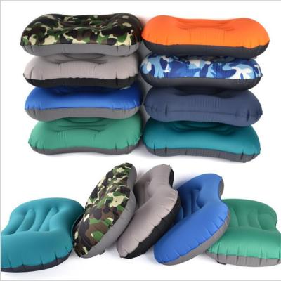 China Jiaxing Air Inflatable Outdoor Inflation Pillow With Sleep Pad for sale