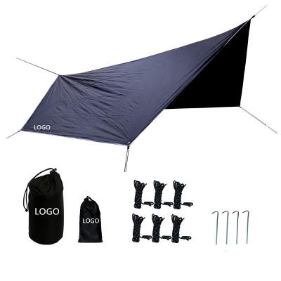 China Waterproof Most Popular Outdoor Camping Hammock Cover , Hammock Rain Fly for sale