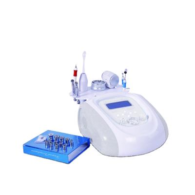 China Wrinkle Remover VY-Q06 6 in 1 Portable Electric Hot Cold Facial Massager Photon Beauty Machine for sale