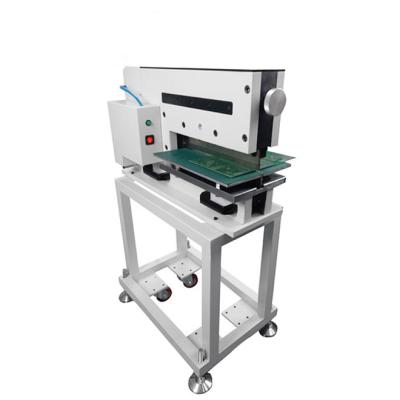 China Pneumatic 240V V Grooving V Cut Pcb Cutting Machine For Aluminum SMD RF4 Board for sale