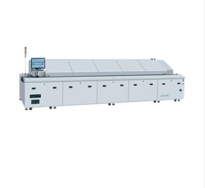 China Microcontroller surface mount line reflow soldering machinery 230vac 3000m length reflow oven for sale