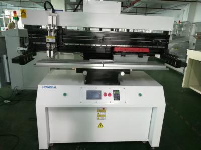 China 1.5m semi automatic SMT stencil printer solder paste screen printer for LED tube light flexible soft strip PCB for sale