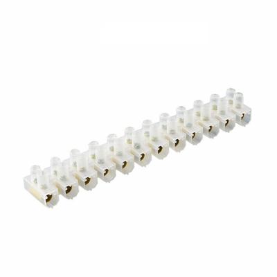 China Hot Selling KEERTE Electrical Wire X3-2012 Connectors Electric Power Screw Terminal Brass Copper 380V Plastic Connector for sale