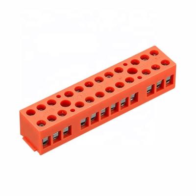 China KEERTE Power Double Row Band H3081-12 Brass Terminal Block Lug Connector Fixed Terminals for sale