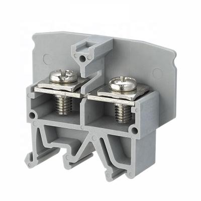 China Power KEERTE Made in China JH1A-2.5 Plastic Wire Connector Terminal Block Electrical Din Rail Brass Terminal Block for sale