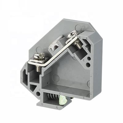 China KEERTE JH5-2.5 Power Connector Din Rail Copper 660V Electrical Screw Terminal Type Terminal Block H62 for sale