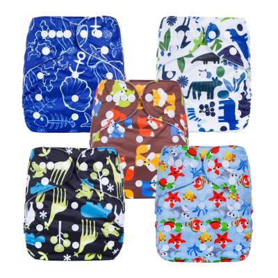 China Wholesale Promotional Cheap Reusable Cloth Diapers Printed Cloth Diaper for sale