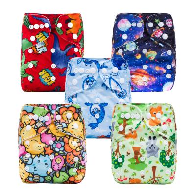 China Baby printed washable reusable cheap diapers/diapers in balls for sale