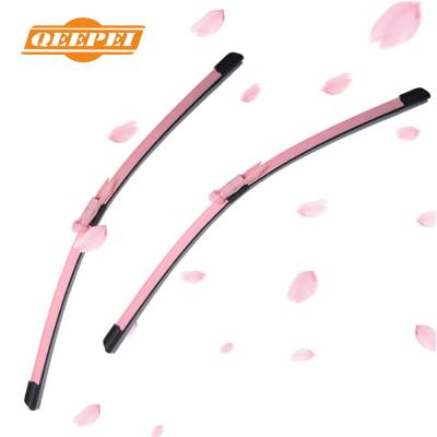 China Wholesale Pink Variable Strips Qeepei Wiper Blade Windshield,Universal Auto Windscreen Wiper Blade Wiper for sale