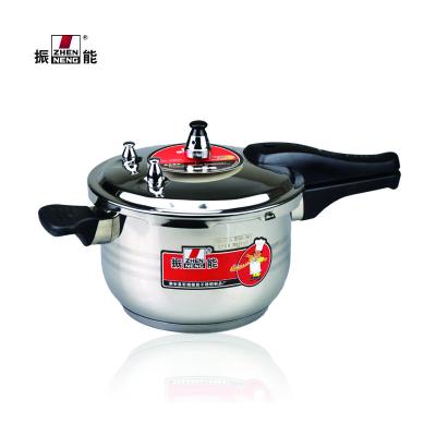 China Hot Selling SUS304 Stainless Steel Energy Saving Quick Cook Viable With Competitive Price Pressure Cooker 8 Liters With Color Box for sale