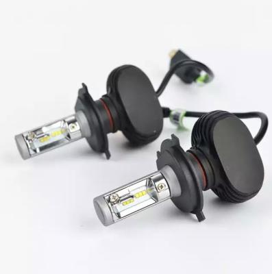 China S1 Led Headlight Fanless H4 Led Headlight H7 Led Headlight H7 9005 Universal H1 Led Headlight 9006 H3 for sale