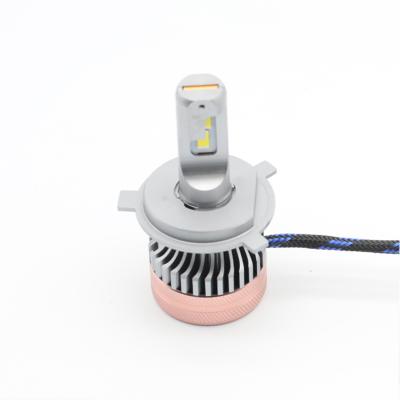 China Factory Supply 12V/24V 45W One PC Led Headlight H4 Auto Light System H1 H11 H7 9005 9006 24 Months Warranty 3570 LED Chips FTC-45 H4 45W for sale