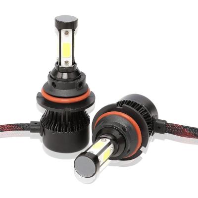 China all in one S2 4 sides H1 H3 H4 H7 H8/H11 9005 9006 880 H13 9004 9007 LED headlight for cars led bulb universal for sale