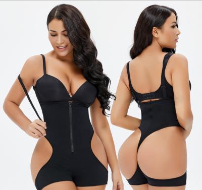 China Seamless Antibacterial Women Plus Size Control Slim Puerperal Firm Body Shaper Bodysuit Shapewear Spandex for sale