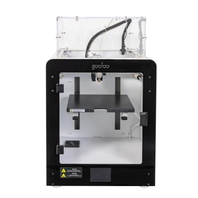 China Dual Color High Precision Printing 3D Printer Machine / Impresora 3D FDM Printer Mix Color Printing Without Clogging for sale