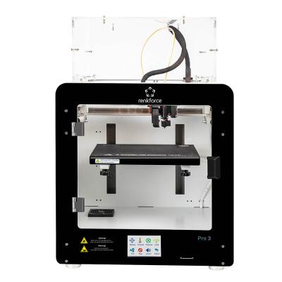 China Easy-to-operate Full Metal Body FDM 3D Printer Single Extruder 200*200*150mm Desktop Printing Size for PLA/ABS/TPU Filament Printing for sale