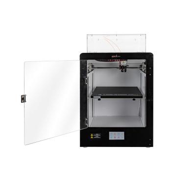 China Big 3d printer GOOFOO QUICK LOOK 3D printer with carbon fiber print bed and 400 degree Hotend for TPU/Carbon fiber filament printing machine for sale